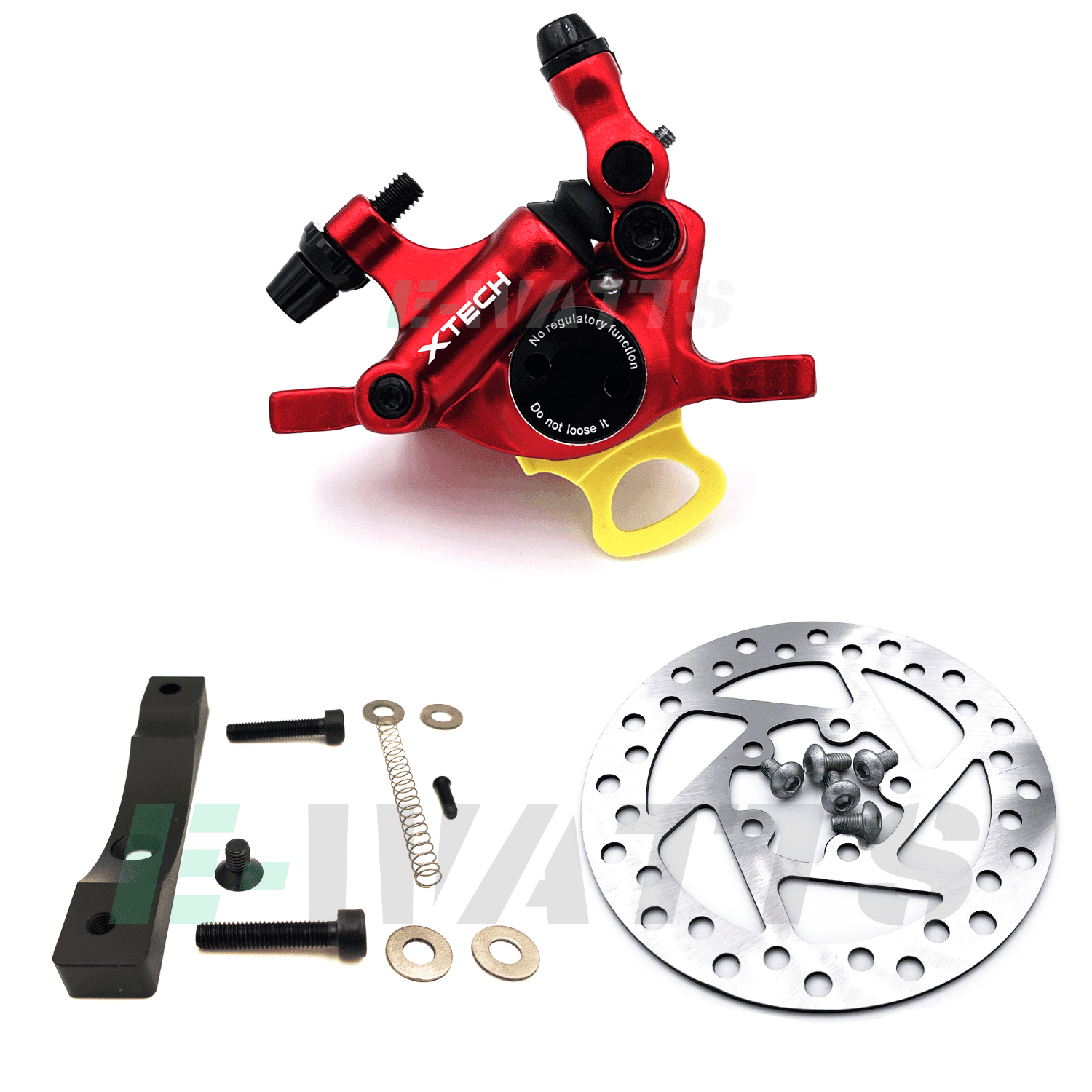 Kit frein Xtech Xiaomi m365, Pro, 2, 1S, Essential rouge noir 120