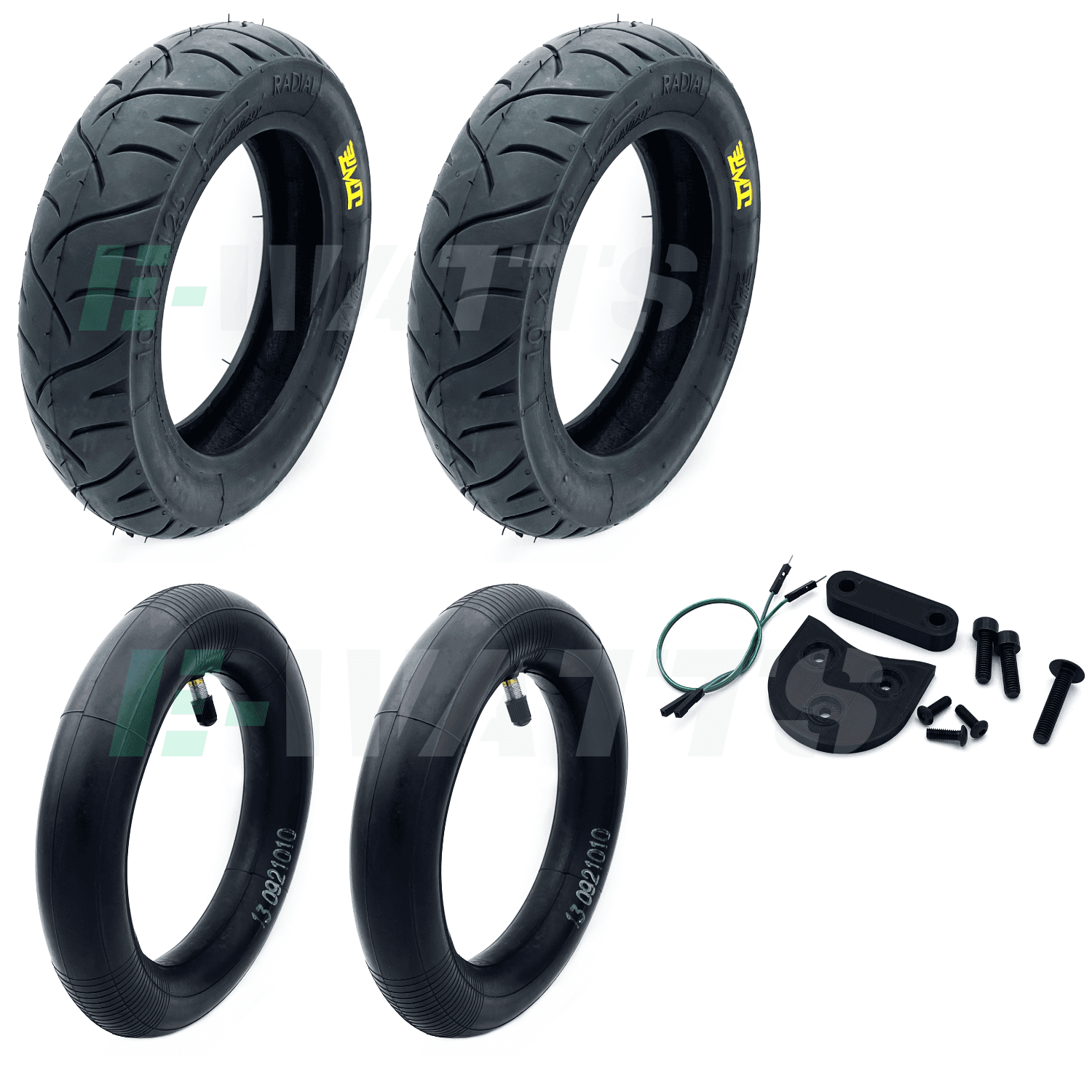 Kit pneus 10" PMT Xiaomi m365, Pro, Pro 2, 1S, Essential