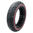 Pneu plein Xiaomi Scooter Pro 4 noir et rouge