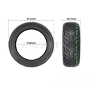 Pneu 9x2.50-6 CST avec gel anti crevaison dimensions