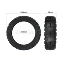 Pneu off road 12x3.0 dimensions