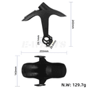 Garde boue arrière d'origine Xiaomi Scooter 6 dimensions