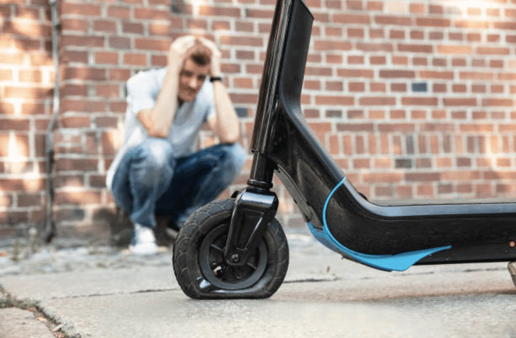 crevaison trottinette électrique