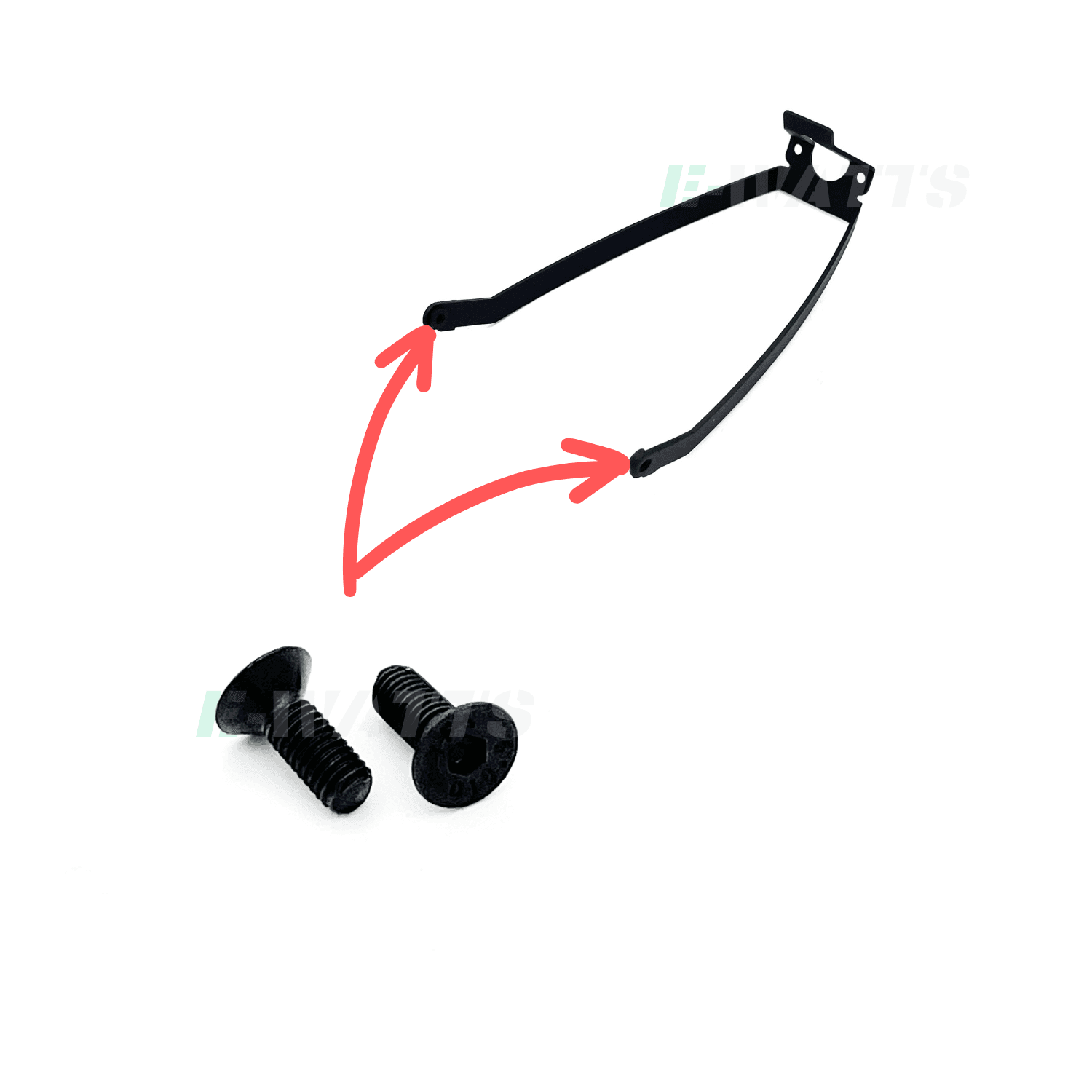 Vis renfort garde boue trottinette Xiaomi