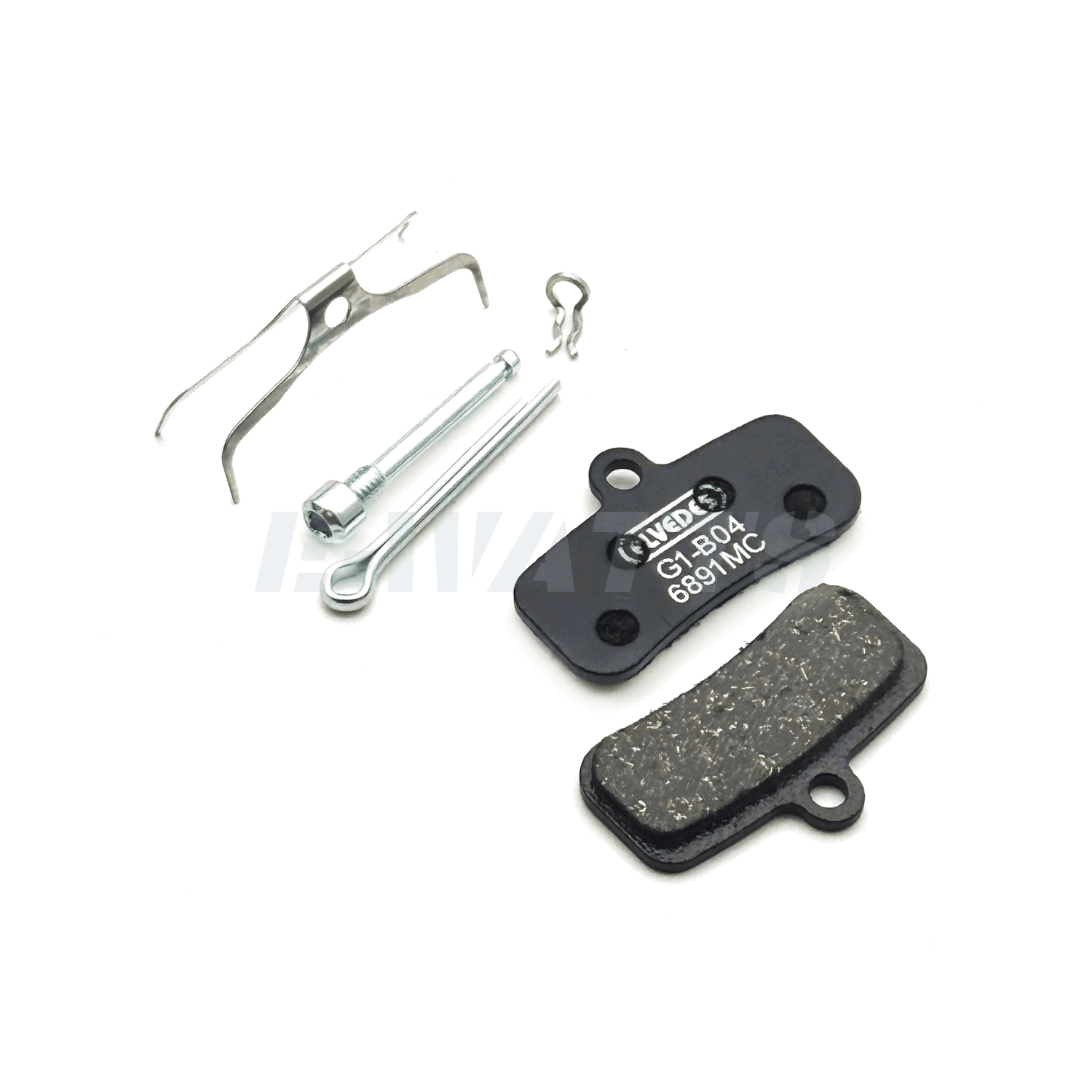 Plaquettes de frein carbone 40mm Elvedes