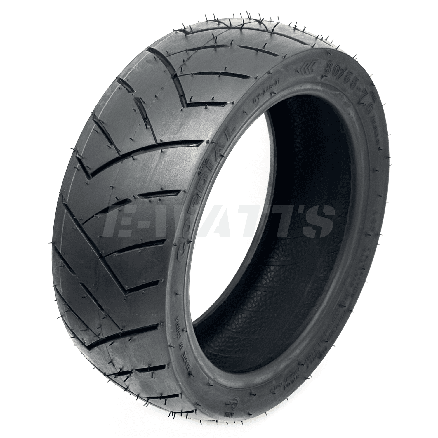 Pneu route 80/55-7 (10.5x3.0) Le Pneu route Cordial 80/55-7 (10.5x3.0) est spécialement conçu pour une utilisation sur route, offrant une adhérence exceptionnelle sur sol sec comme sur sol mouillé. Fabriqué par la marque Cordial, ce pneu tubeless garantit non seulement une excellente tenue de route mais aussi une performance durable. Sa conception tubeless contribue à une meilleure résistance aux crevaisons et simplifie l’entretien. Caractéristiques du Pneu route Cordial 80/55-7 (10.5x3.0) Marque : Cordial, gage de qualité et de fiabilité. Type : Pneu tubeless, idéal pour minimiser le risque de crevaison et améliorer la durabilité. Adhérence exceptionnelle : Conçu pour une utilisation optimale sur route, il offre une excellente traction aussi bien sur sol sec que mouillé. Dimensions : Taille 80/55-7 (équivalente à 10.5x3.0), compatible avec une large gamme de trottinettes électriques nécessitant des pneus de cette dimension. Durabilité accrue : La conception tubeless et la qualité de la gomme assurent une résistance renforcée à l’usure et une longévité prolongée. Installation du Pneu route Cordial 80/55-7 (10.5x3.0) Tubeless L'installation de ce pneu tubeless est simple et assure une étanchéité optimale. Voici les étapes pour une pose correcte : Préparation : Assurez-vous que la jante est propre et exempte de toute poussière ou débris, pour garantir une étanchéité parfaite lors de la pose. Insertion sur la jante : Insérez d'abord un côté du pneu dans la jante. Utilisez des démonte-pneus pour positionner entièrement le pneu si nécessaire, tout en veillant à ne pas endommager le flanc. Gonflage : Gonflez le pneu à la pression recommandée pour assurer un ajustement optimal et une tenue de route fiable. Vérification : Assurez-vous que le pneu est bien centré et qu'il n'y a aucune fuite d'air. Avantages du Pneu route Cordial 80/55-7 (10.5x3.0) Conçu pour la route : Ce pneu est idéal pour une utilisation urbaine et routière, garantissant une adhérence supérieure. Sécurité améliorée : Sur sol sec comme mouillé, il offre une traction parfaite pour une conduite plus sûre. Longévité et durabilité : Grâce à sa conception tubeless et à la qualité de fabrication Cordial, ce pneu est résistant aux perforations et à l’usure. Entretien réduit : Le système tubeless permet de minimiser les risques de crevaisons et simplifie les besoins en maintenance.